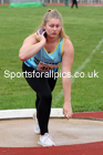 Women and Girls shot putt, 2021 North Eastern Track and Field Champs., Middesbrough. Photo: David T. Hewitson/Sports for All Pics